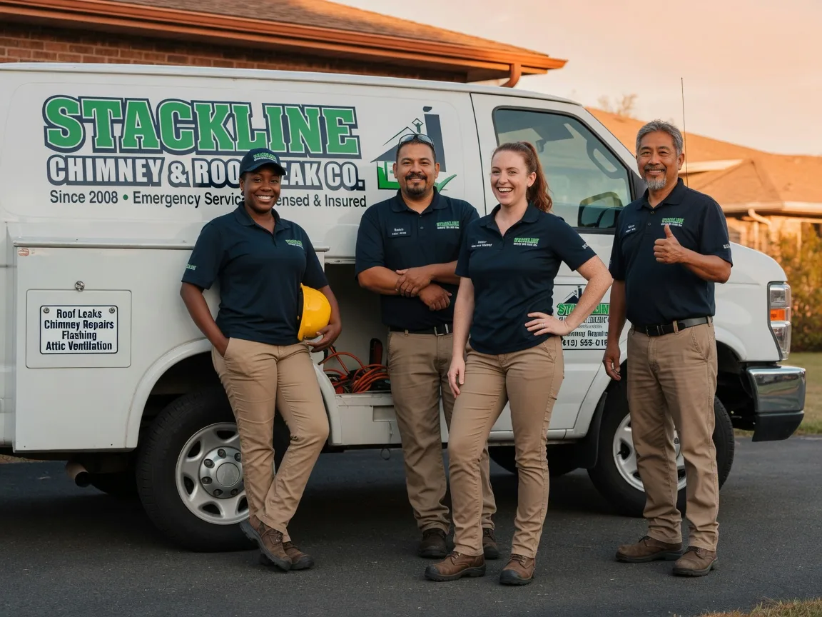 Chimney flashing repair company in Germanton, NC